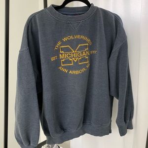 VINTAGE Michigan crewneck